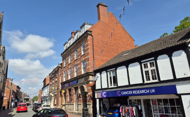 Middlewich High Street shops